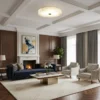 Classical Marble Round Design Ceiling Light - Thumbnail Image 4