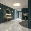 Classical Marble Round Design Ceiling Light - Thumbnail Image 7