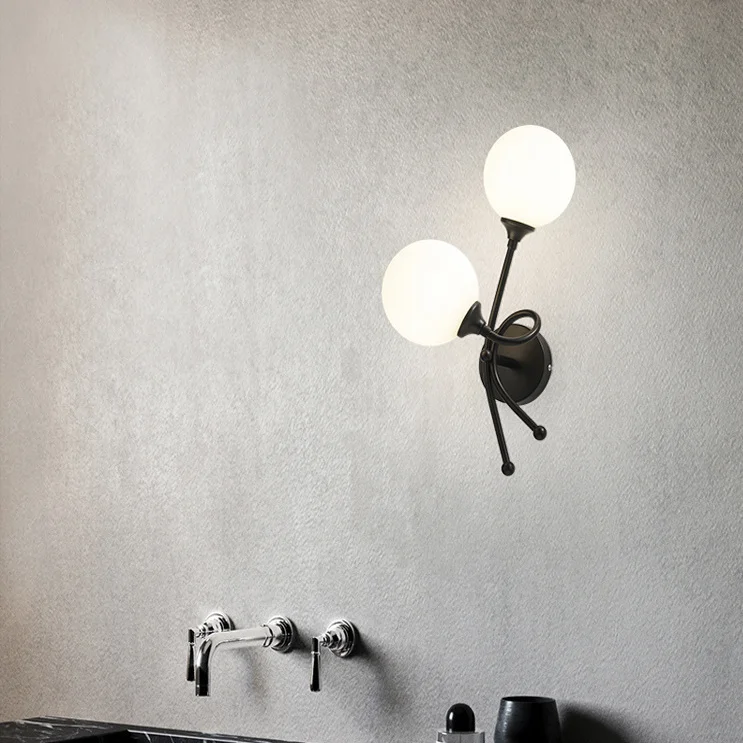 Modern Style Gold Black Wall Lamp - Image 4