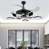 Modern Ceiling Fan With LED Light - Thumbnail Image 3