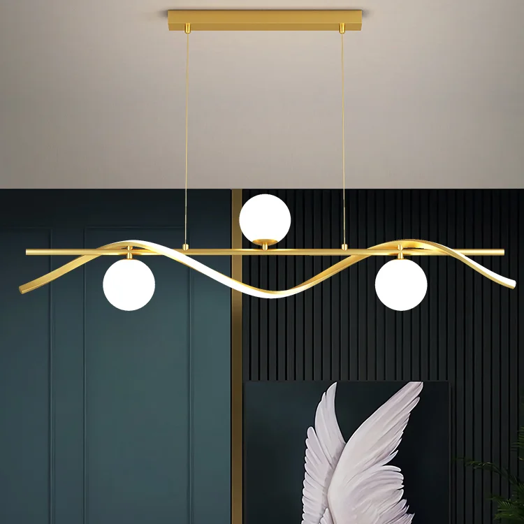 Glass Ball LED Combine Chandelier - Image 7