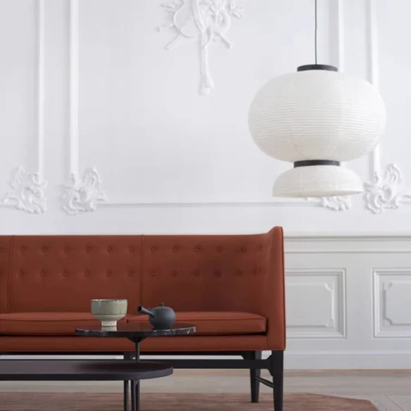 Danish Design Rice Paper Pendant Light - Image 3