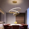 Modern Style Ring Design LED Chandelier - Thumbnail Image 1