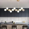Spherical Design Kitchen Island Chandelier - Thumbnail Image 2