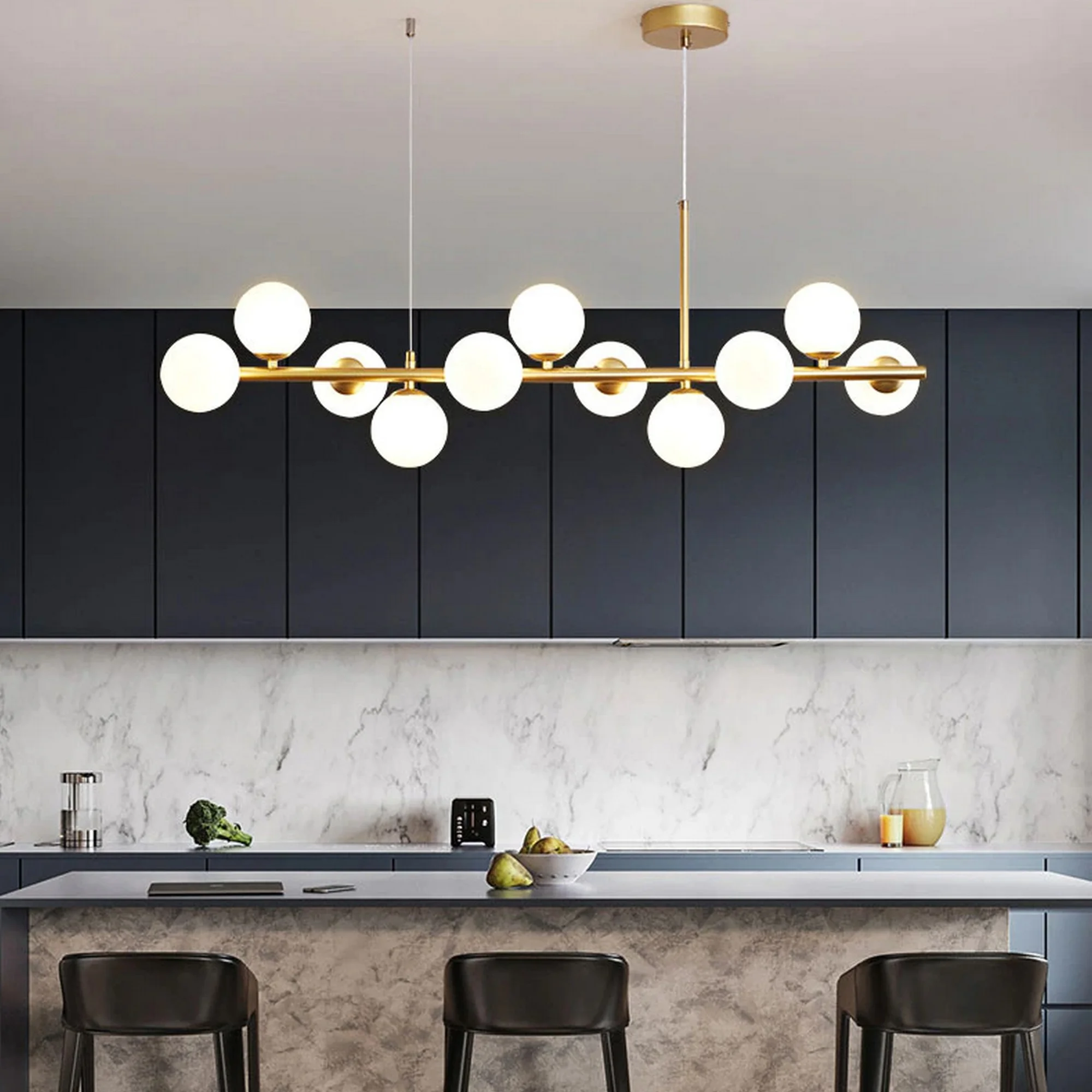 Spherical Design Kitchen Island Chandelier - Image 2