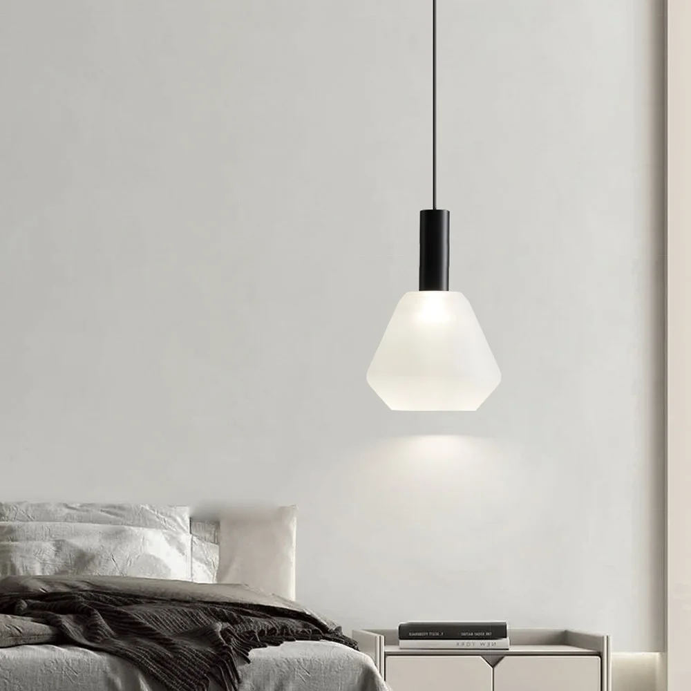 Modern Design Glass LED Pendant Light - Image 4