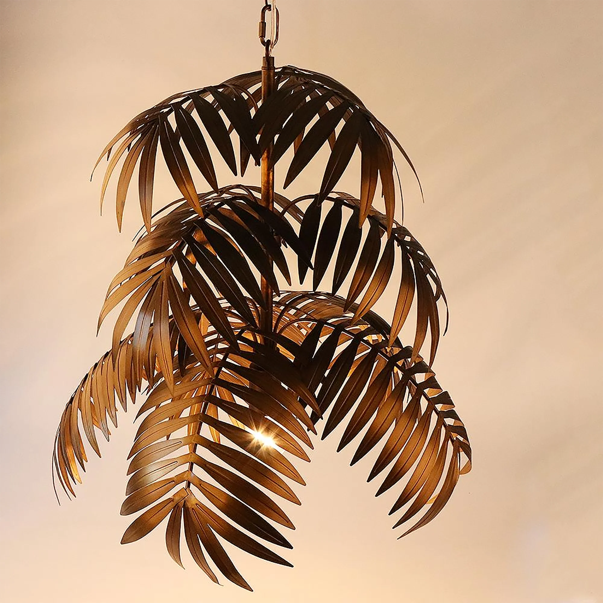Palm Tree Hanging Lamp - Image 4