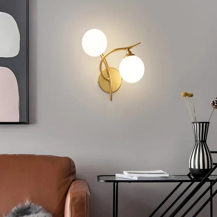 Modern Style Gold Black Wall Lamp - Image 7