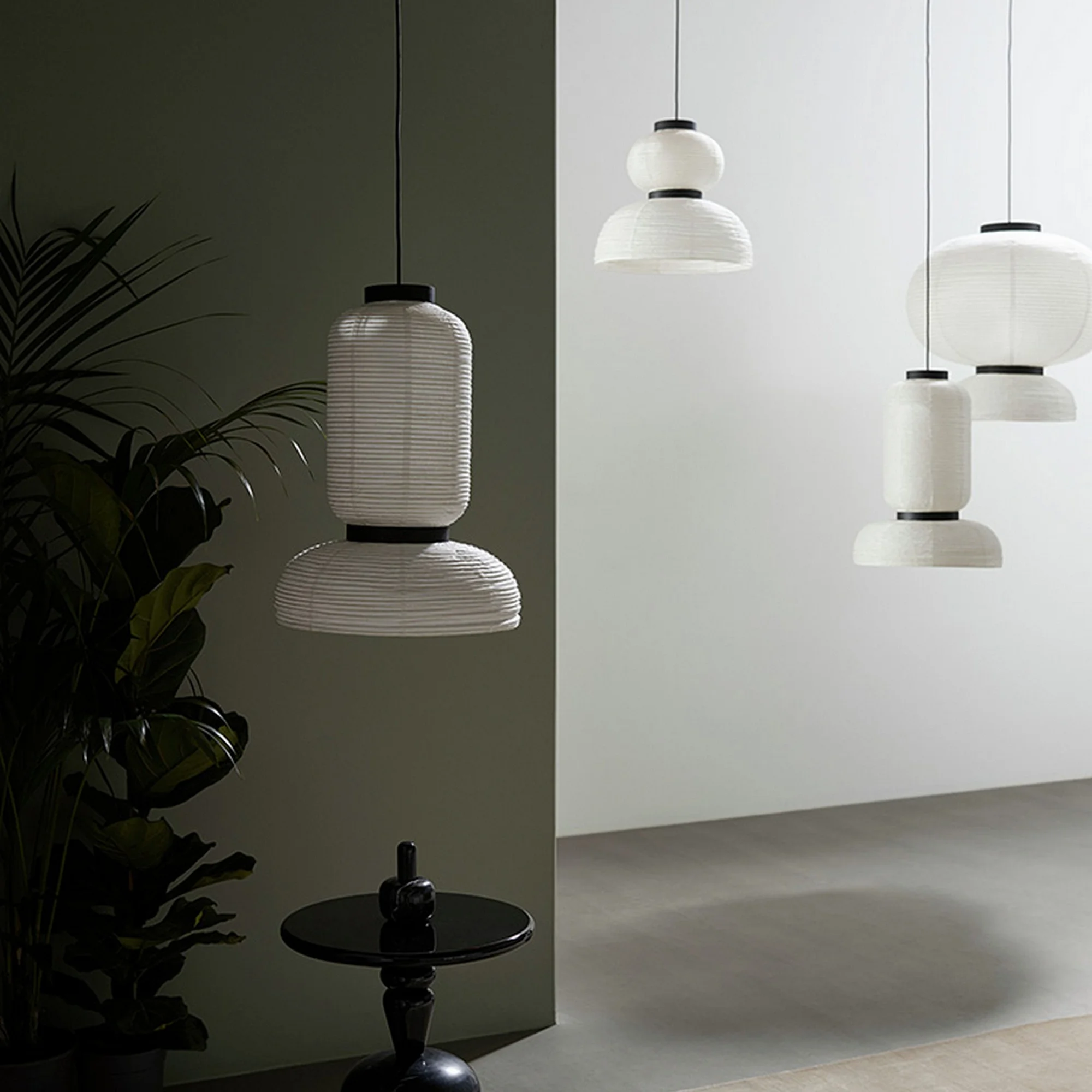 Danish Design Rice Paper Pendant Light - Image 5