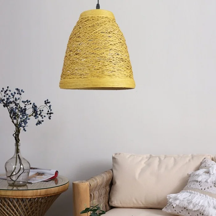 Bamboo Lantern Design Pendant Lamp - Image 3
