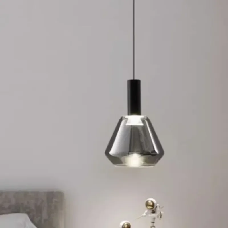 Modern Design Glass LED Pendant Light - Image 5