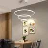 Modern Style Ring Design LED Chandelier - Thumbnail Image 6