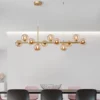 Spherical Design Kitchen Island Chandelier - Thumbnail Image 4