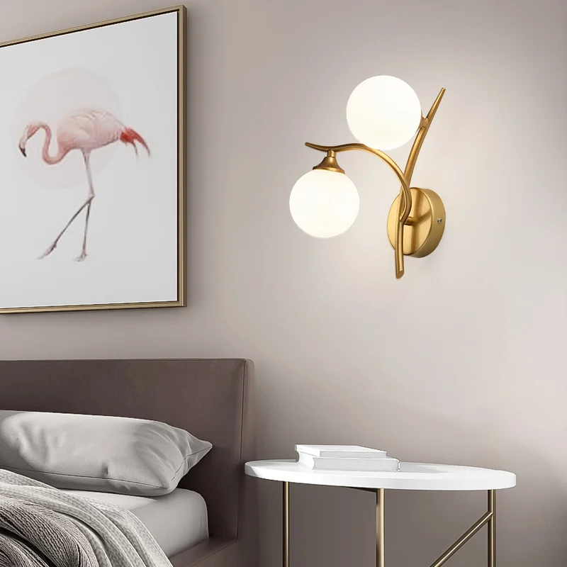 Modern Style Gold Black Wall Lamp - Image 10