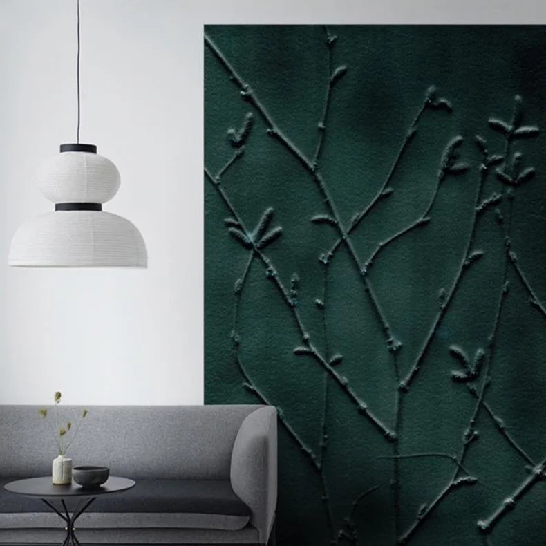 Danish Design Rice Paper Pendant Light - Image 7