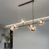 Scandinavian Design Glass Ball Chandelier - Thumbnail Image 7