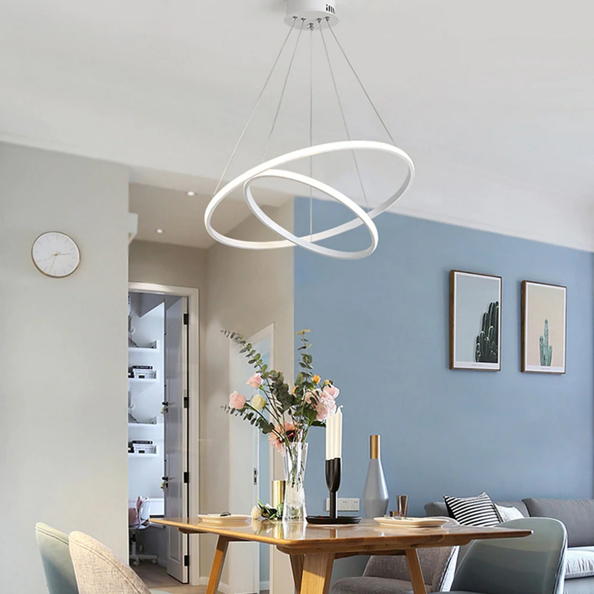 Modern Style Ring Design LED Chandelier - Image 8