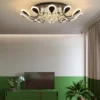 Modern Crystal Design LED Ceiling Light - Thumbnail Image 5