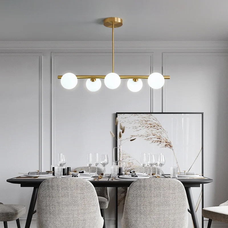 Magic Bean Glass Arm Chandelier - Image 4