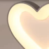 Gray Heart Shape LED Ceiling Light - Thumbnail Image 7