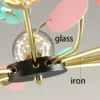 Colorful Gypsophila Bubble Glass Chandelier - Thumbnail Image 7