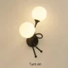 Modern Style Gold Black Wall Lamp - Thumbnail Image 13
