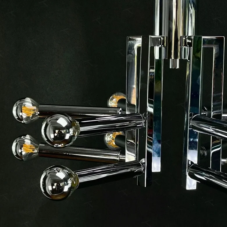 Modern Design Chrome Hanging Light - Image 5