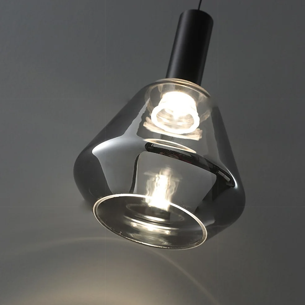Modern Design Glass LED Pendant Light - Image 8
