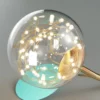 Colorful Gypsophila Bubble Glass Chandelier - Thumbnail Image 8