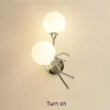 Modern Style Gold Black Wall Lamp - Thumbnail Image 14