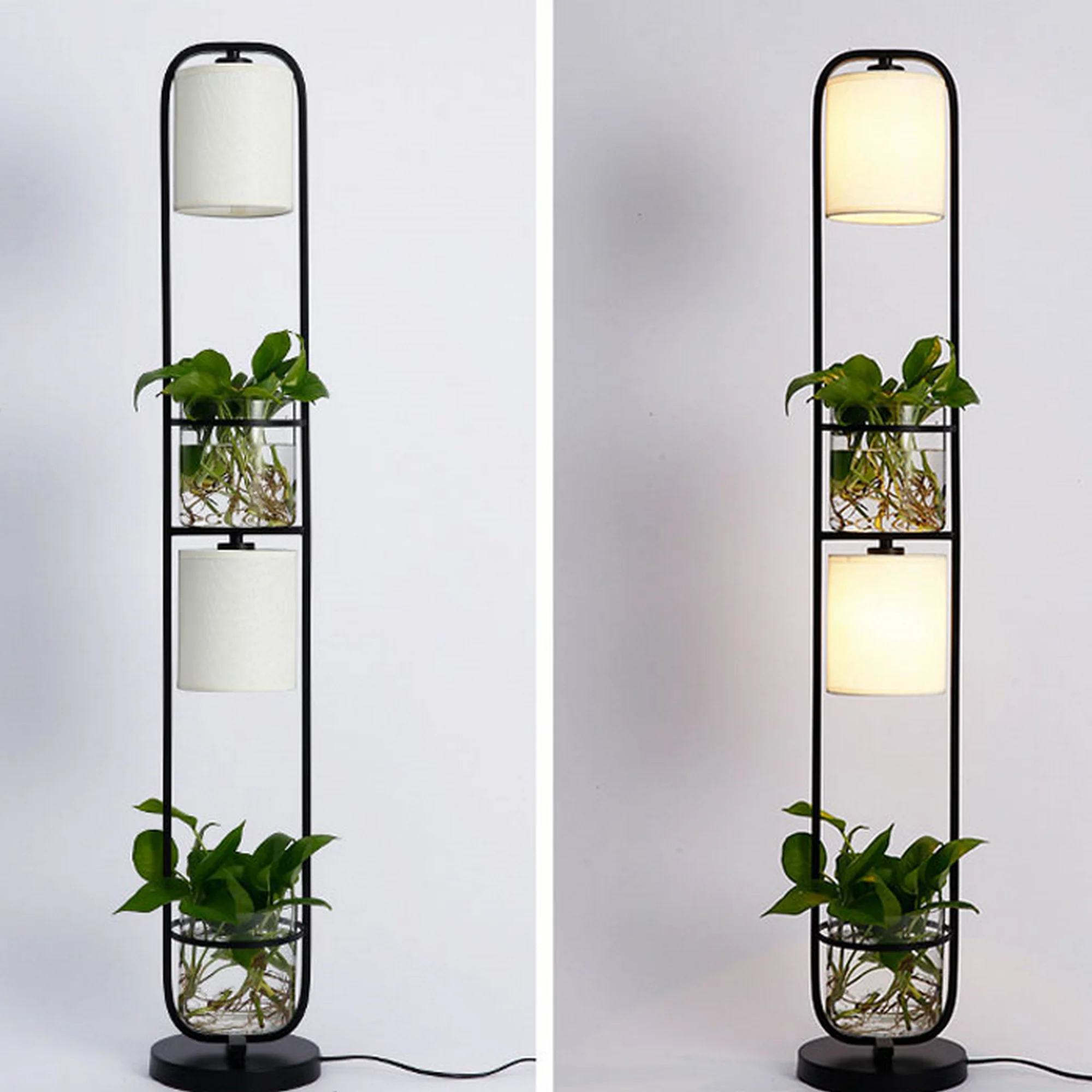 Bulbeats 48IN Industrial Table & Floor Lamp - Image 10