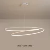 Minimalist Design Hanging Ring Chandelier - Thumbnail Image 6