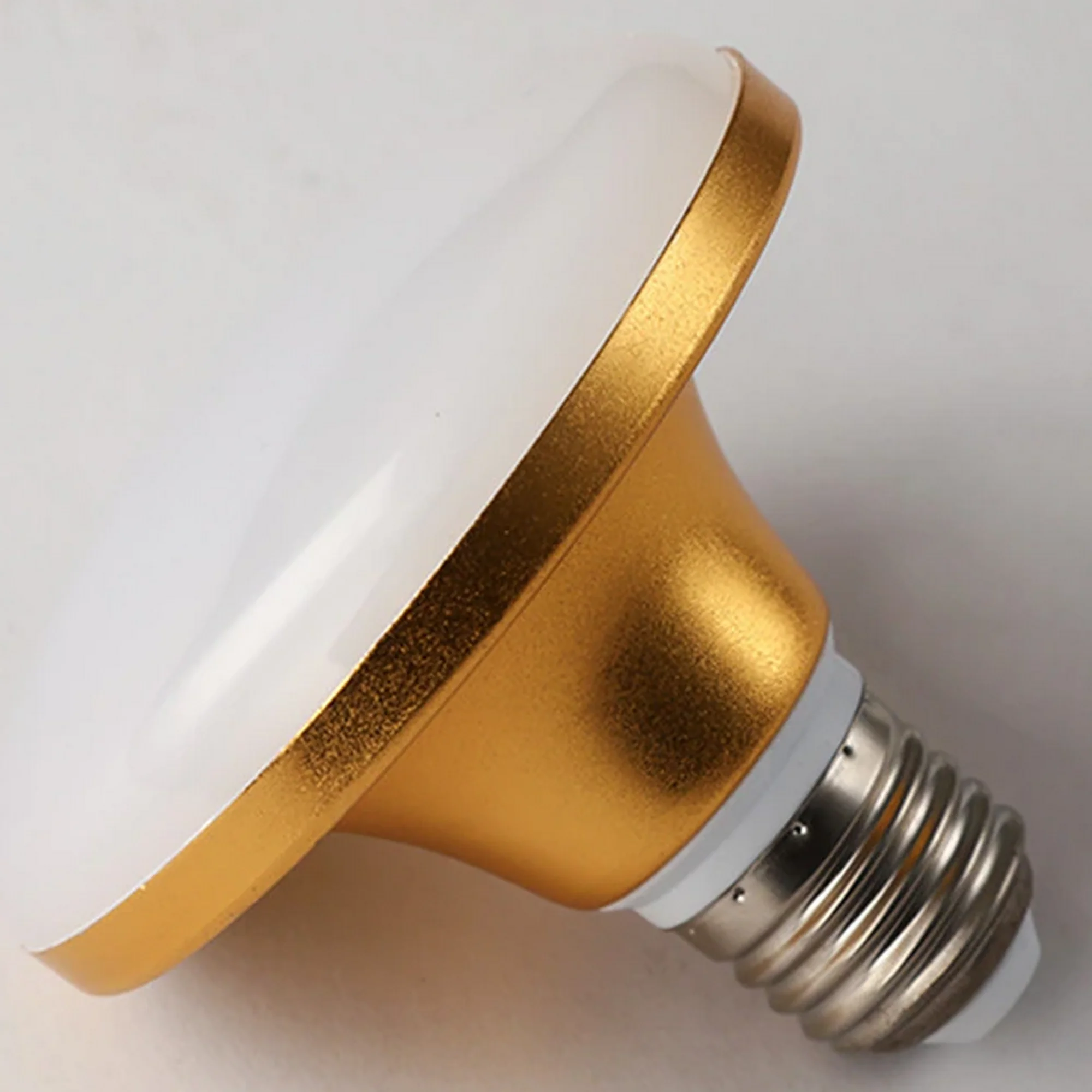 Round Gold Metal Pendant Light - Image 5