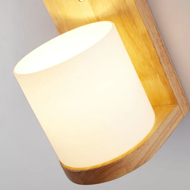 Transparent Glass Plant Pot Wall Lamp - Image 10