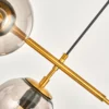 Rustic Glass Art Kitchen Island Chandelier - Thumbnail Image 15
