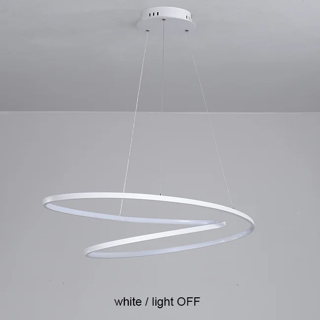 Minimalist Design Hanging Ring Chandelier - Image 8