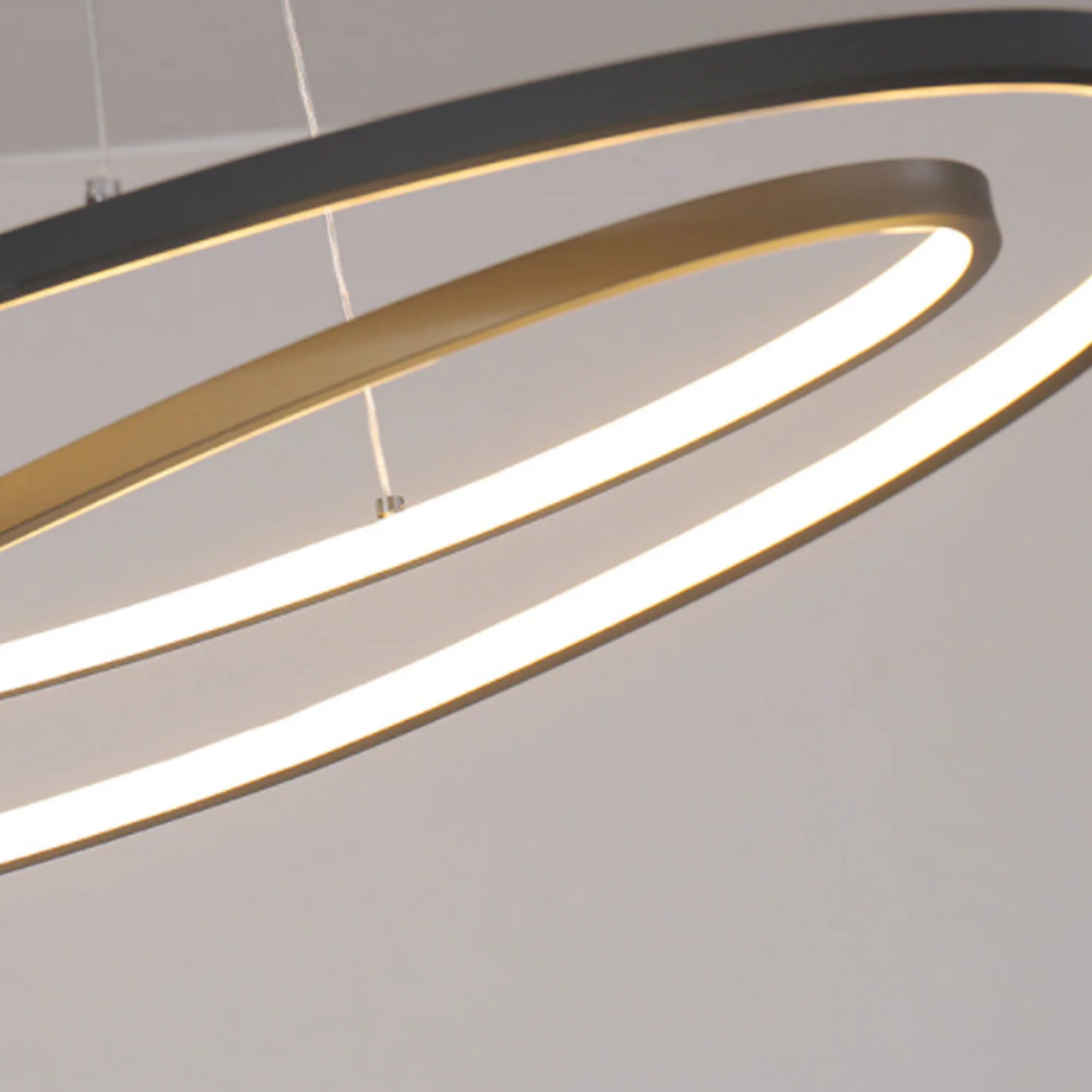 Minimalist Design Hanging Ring Chandelier - Image 9