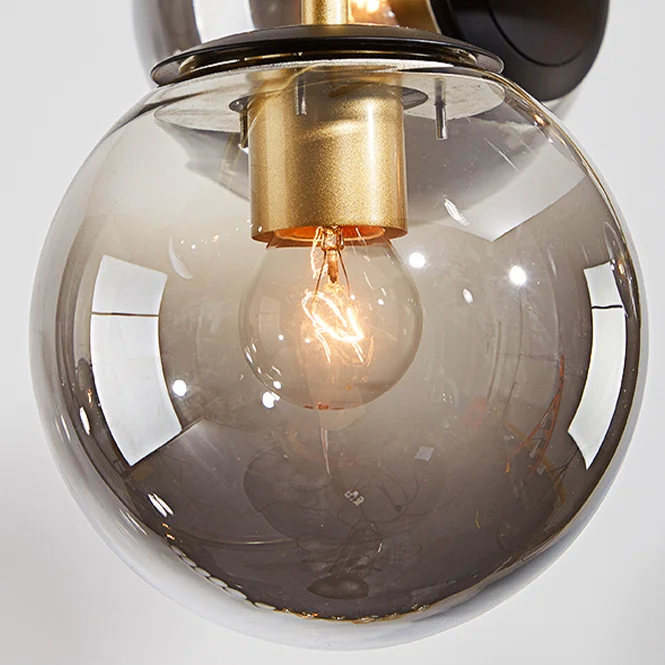 Scandinavian Design Glass Ball Chandelier - Image 10