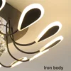 Modern Crystal Design LED Ceiling Light - Thumbnail Image 9