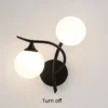 Modern Style Gold Black Wall Lamp - Thumbnail Image 19