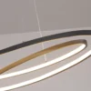 Minimalist Design Hanging Ring Chandelier - Thumbnail Image 11