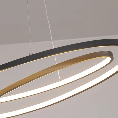 Minimalist Design Hanging Ring Chandelier - Image 11