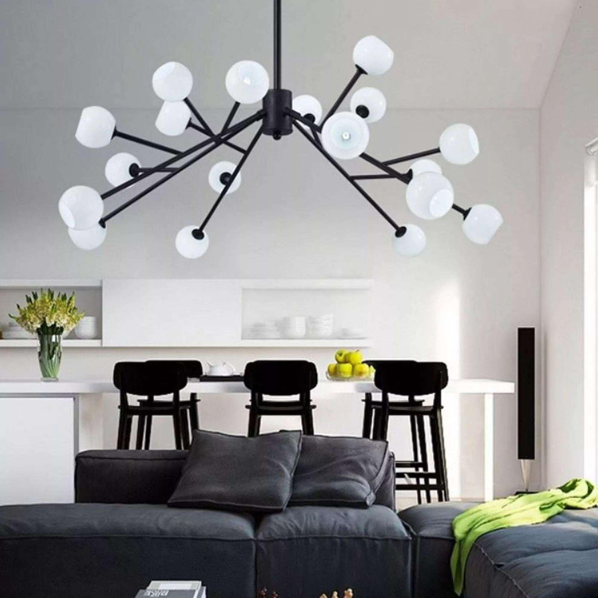 Artistic Black G4 Branch Chandelier - Image 1