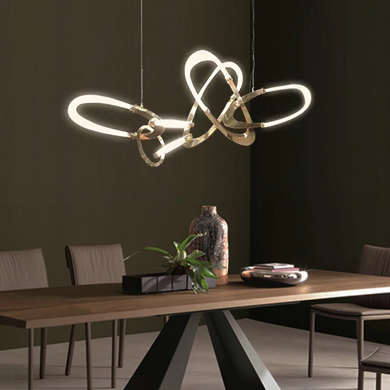 Luxury Spiral Style LED Chandelier - Image 1