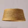Simple Rattan Wooden Pendant Light - Thumbnail Image 7