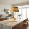 Simple Rattan Wooden Pendant Light - Thumbnail Image 6