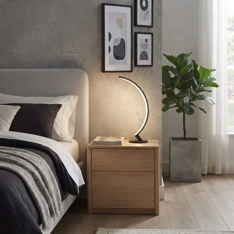 Arched Table & Floor Lamp - Image 9