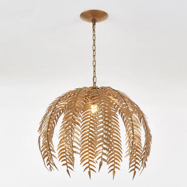 Vintage Round Industrial Art Pendant Light - Image 7