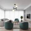 Minimalist Frosted Glass Chandelier - Thumbnail Image 14