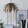 Vintage Round Industrial Art Pendant Light - Thumbnail Image 3
